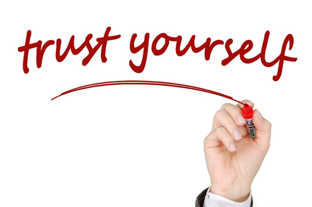 trust yourself graphic